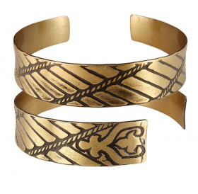 Concave bracelet "Niva"