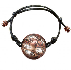 Spherical bracelet-lace "Suzdal lion"
