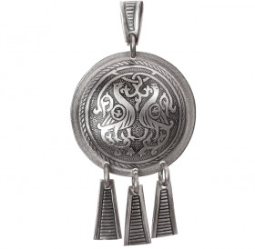 Noisy pendant "Suzdal pigeons"