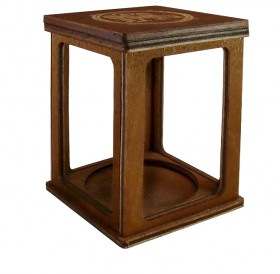 Souvenir box-20 for the Millennium Monument of Russian Statehood. Wood.