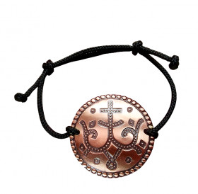 Bracelet-lace "Prosperous cross"