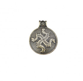 Complicated pendant "Solstice"