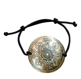 Bracelet-lace "Goodwill". Embossing