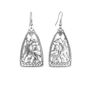 Earrings "Wonderful beast"