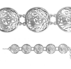 Slotted bracelet "Unknown animal"