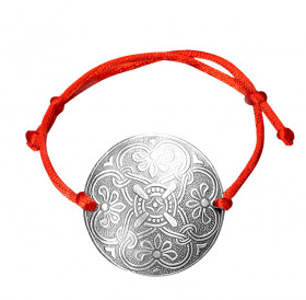 Bracelet-lace "Prosperity". Embossing