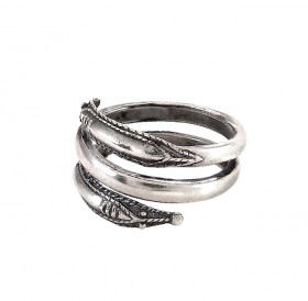 Whiskered ring "World Serpent"