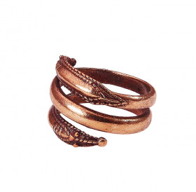 Whiskered ring "World Serpent"