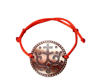 Bracelet-lace "Prosperous cross"