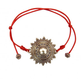 Bracelet-lace "Sun seeds"
