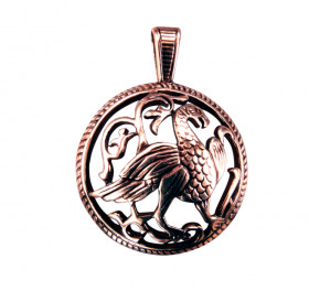 Suspension slotted convex "Suzdal bird"