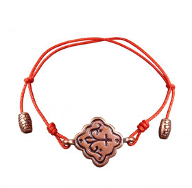 Bracelet-lace "Prosperous cross" No. 2