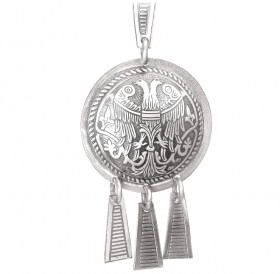 Pendant noisy "Two-headed bird"