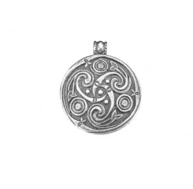 Cast pendant "Three-legged Kolovrat"