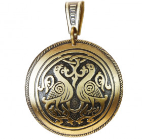 Pendant "Suzdal pigeons"