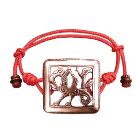 Bracelet-lace "Double-headed griffin"