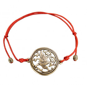 Bracelet-lace "Suzdal bird"