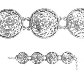 Slotted bracelet "Unknown animal"