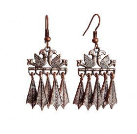 Earrings "Pair of pigeons"