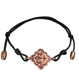 Bracelet-lace "Prosperous cross" No. 2