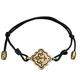 Bracelet-lace "Prosperous cross" No. 2