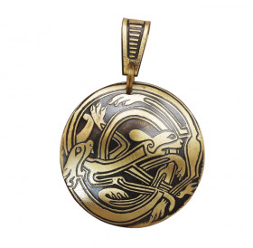 Pendant "Celtic Interlaced Dogs"