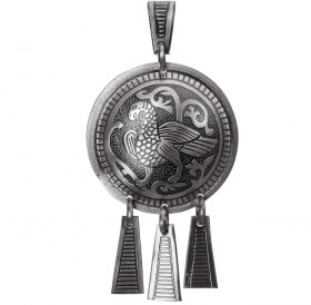 Pendant noisy "Suzdal bird"