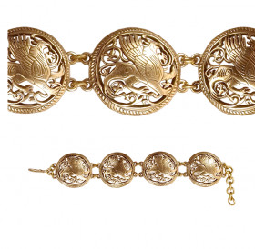 Slotted bracelet "Suzdal griffin"