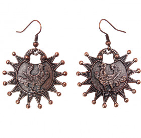 Earrings "Prince-birds"