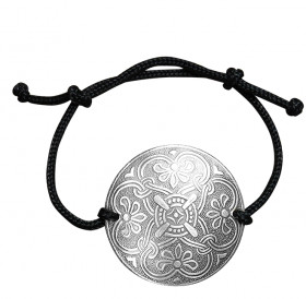 Bracelet-lace "Prosperity". Embossing