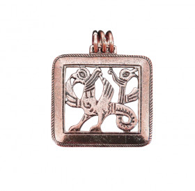 Slotted pendant "Double-headed griffin"