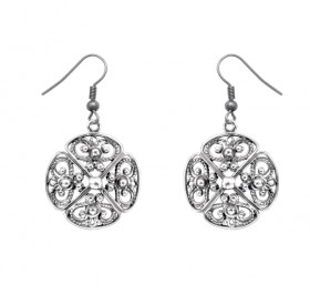 Earrings "Peonies"