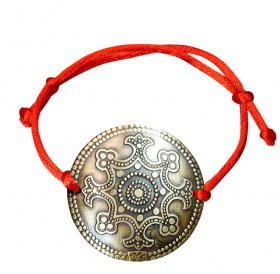 Bracelet-lace "Goodwill". Embossing