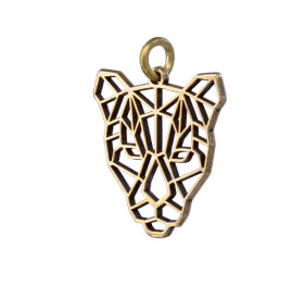Подвеска "Геометрическая пантера"