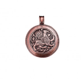Cast pendant "Suzdal Griffin"