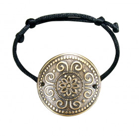 Bracelet-lace "Prosperity". Embossing