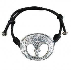 Bracelet-lace "Closed moon"