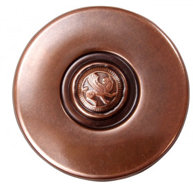 Round plaque with griffin