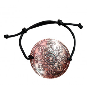 Bracelet-lace "Goodwill". Embossing