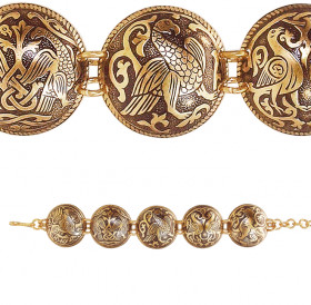 Bracelet "Suzdal animals and birds"