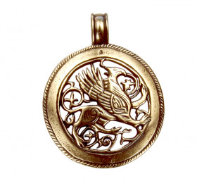 Slotted pendant "Suzdal Griffin"