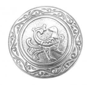 Brooch "Turtle-dove"