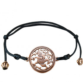 Bracelet-lace "Suzdal bird"