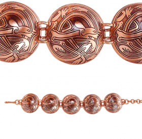 Bracelet "Celtic Interlaced Dogs"