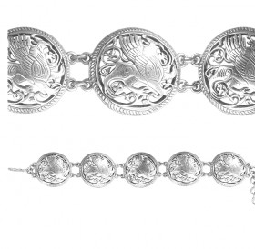 Slotted bracelet "Suzdal griffin"