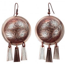 Noisy earrings "Unknown animal"