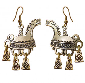 Earrings "Skates from the Begunitsy village"