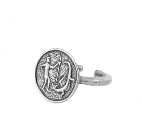 Ring "The Warrior Slaying the Raptor"