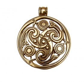 Slotted pendant "Three-legged Kolovrat"