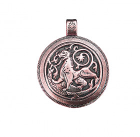 Cast pendant "Suzdal lion"